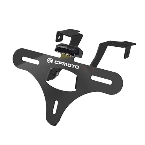 Kennzeichenhalter Passend für CF Moto 450MT Zubehör Kennzeichenhalterung Tail Tidy Fender Eliminator Nummernhalter-Unterstützung. Nummernschild Rahmen(CFMOTO with Lights) von CQJJXKYC