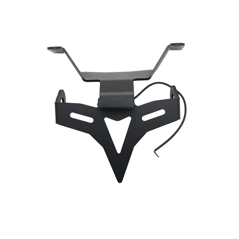 Kennzeichenhalter Passend für Honda CB650R CBR650 CBR650R CB650 2019-2023 mit LED-Kennzeichenhalterhalterung Fender Eliminator Nummernschild Rahmen von CQJJXKYC