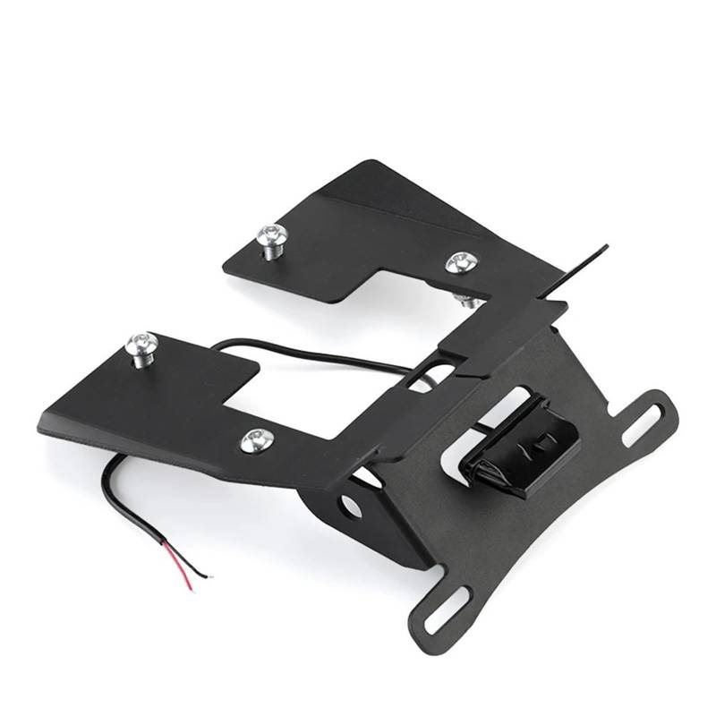 Kennzeichenhalter Tail Tidy Fender Eliminator Kennzeichenhalter Rahmenhalter Passend für Honda MSX 125 Grom 2013-2023. Nummernschild Rahmen(C.2016-2020 Black) von CQJJXKYC