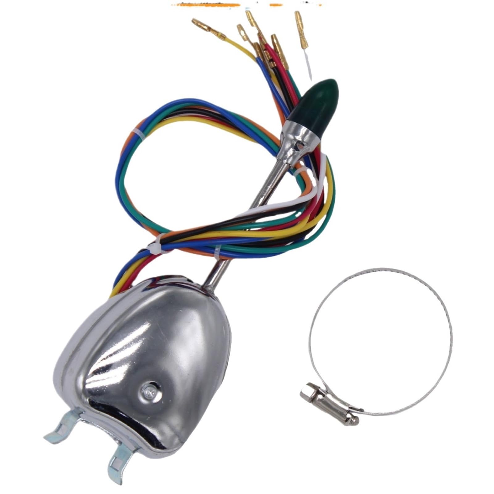 Lenkstockschalter 1 stück Chrom Lenksäule Blinkerschalter Fit Für Chevy Pickup Oldtimer Lkw SI-AT31045 Blinkerschalter Lenkstockschalter 1 stück Chrom Lenksäule Blinkerschalter Fit Für Chevy Pickup Oldtimer Lkw SI-AT31045 Blinkerschalter von CQJJXKYC