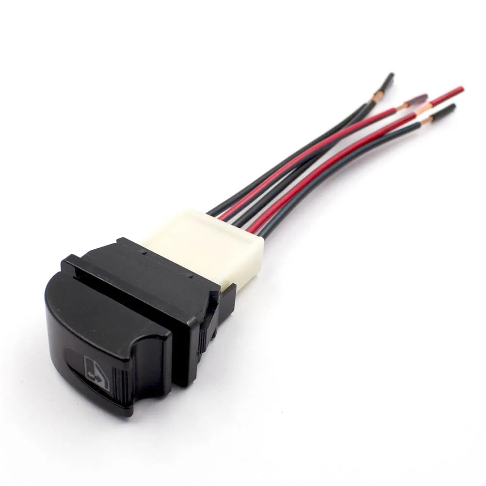 Lenkstockschalter Universal Auto Auto Fensterheber Control 5 Pin DC 12V 20A Regler Harness Zubehör Blinkerschalter(KCD13S) von CQJJXKYC