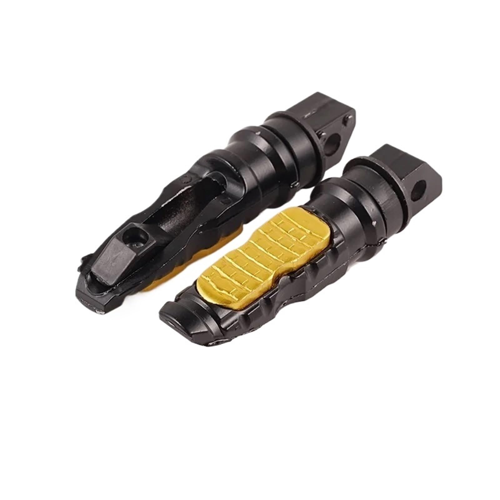 Motorrad-Geländewagen rutschfeste Fußstützen Aluminiumlegierung Farbe Fußpedale Hintere Pedale Universal-Rückpedal(Gold) von CQJJXKYC