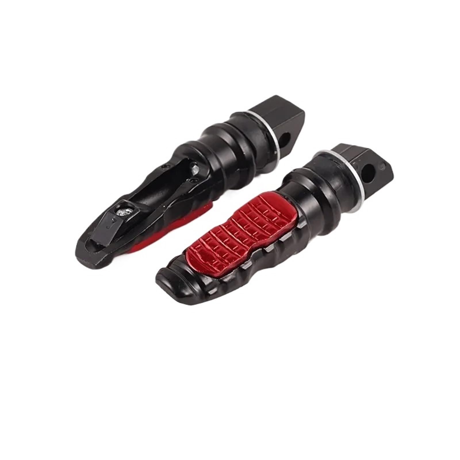 Motorrad-Geländewagen rutschfeste Fußstützen Aluminiumlegierung Farbe Fußpedale Hintere Pedale Universal-Rückpedal(Red) von CQJJXKYC