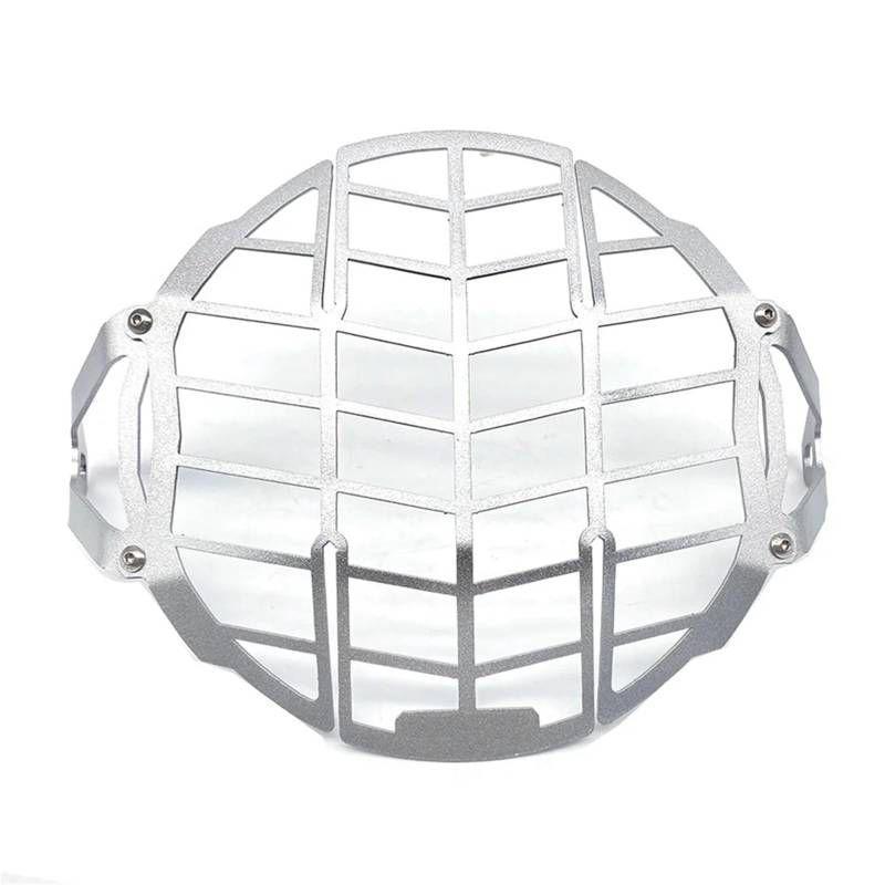 Scheinwerfer Lampe Abdeckung #260G Motorrad-Scheinwerferschutz, passend für Speed ​​400 2024 Scrambler 400x 2025, Scheinwerferschutzabdeckung, Silber von CQJJXKYC