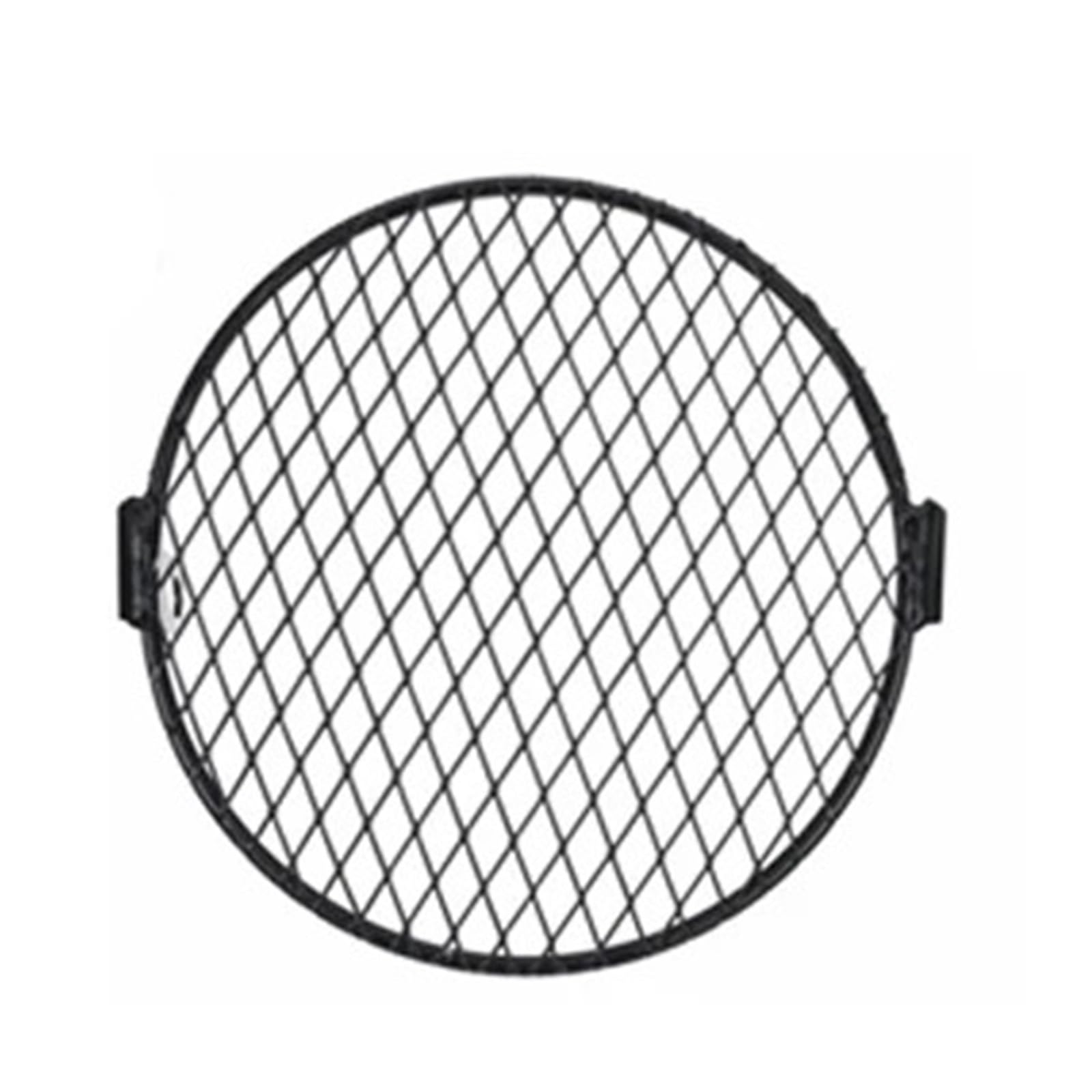 Scheinwerfer Lampe Abdeckung 6,3 ''Universal Motorrad Scheinwerfer Protector Retro Grill Licht Lampe Abdeckung Fit Für Harley Sportster Chopper Cafe(Army green) von CQJJXKYC