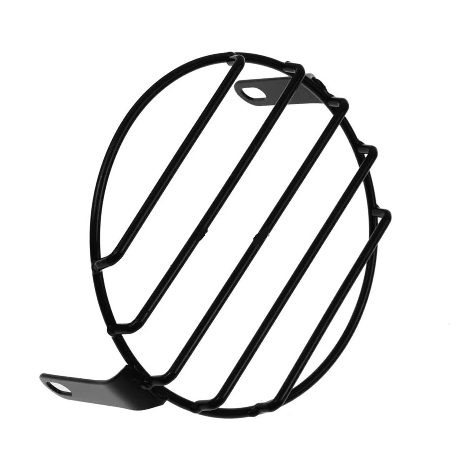 Scheinwerfer Lampe Abdeckung 6,3 ''Universal Motorrad Scheinwerfer Protector Retro Grill Licht Lampe Abdeckung Fit Für Harley Sportster Chopper Cafe(Lavender) von CQJJXKYC