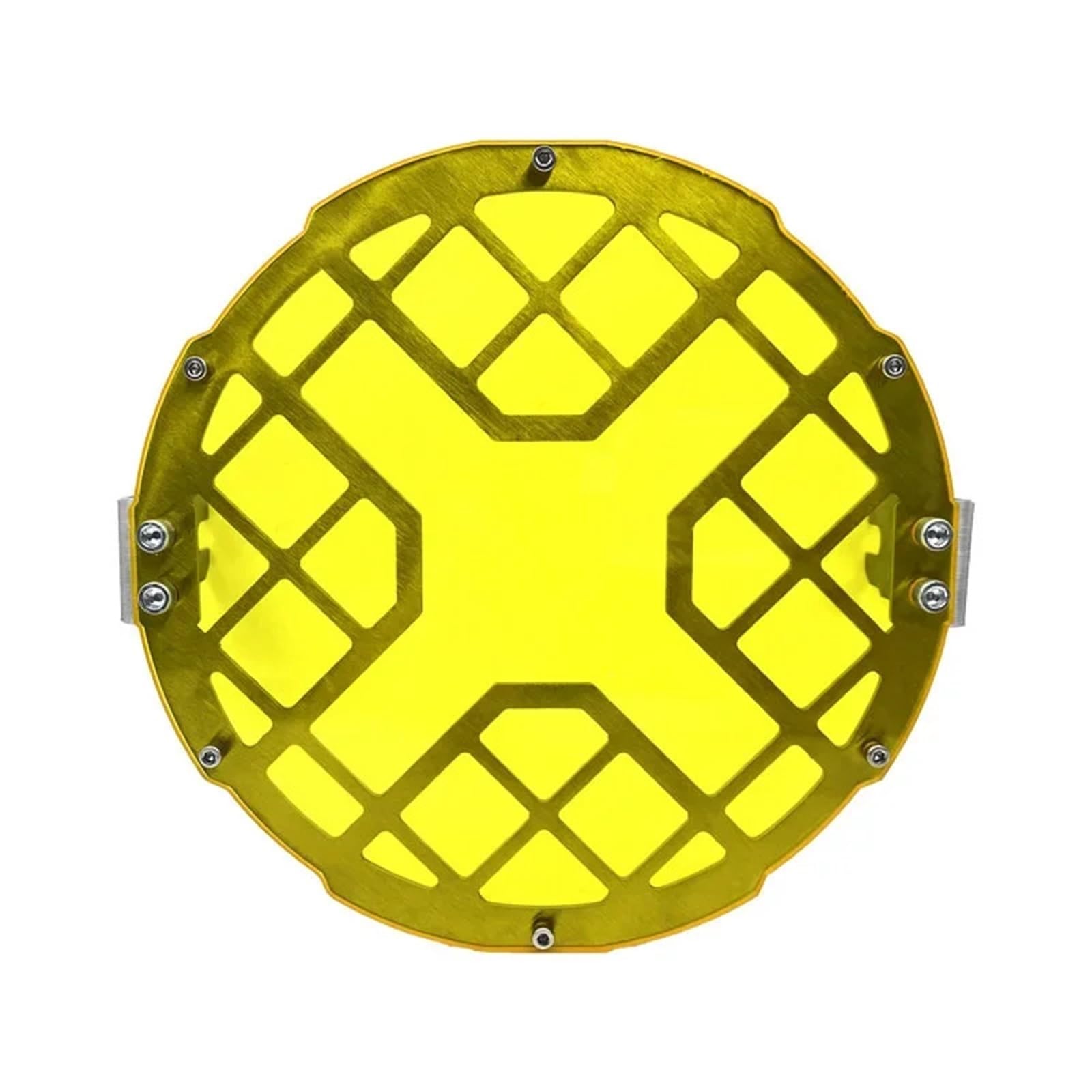 Scheinwerfer Lampe Abdeckung Motorrad Fit Für Brixton Crossfire 500 500 X 500 XC Mesh Scheinwerfer Protector Halter Metall Grill Abdeckung Schutz(With yellow lenses) von CQJJXKYC