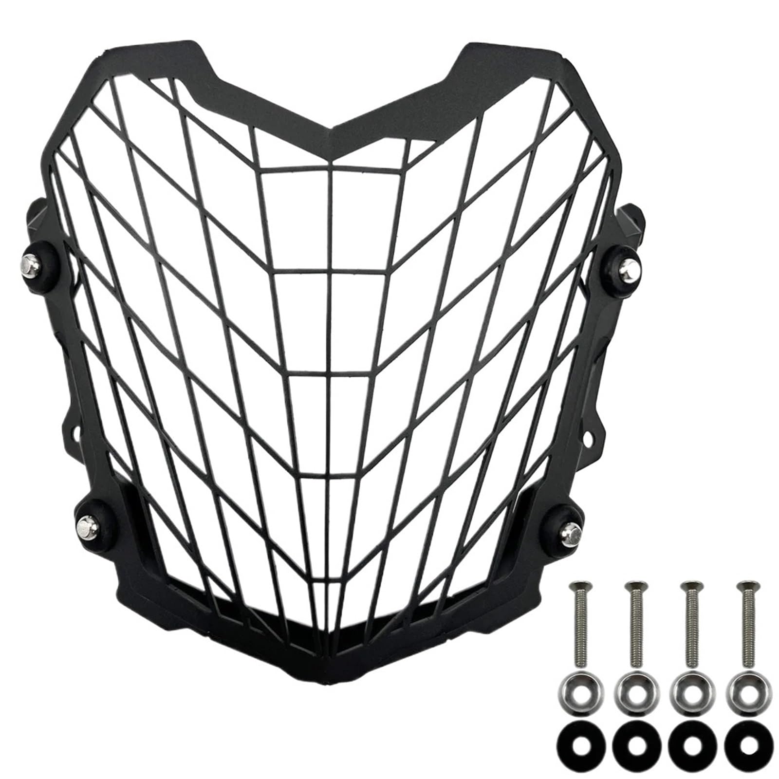 Scheinwerfer Lampe Abdeckung Motorrad-Frontscheinwerfer-Schutzabdeckung, dekorativ, nicht passend für Yamaha Tenere 700 T7 2019–2024, Tenere 700(MIXTER logo) von CQJJXKYC