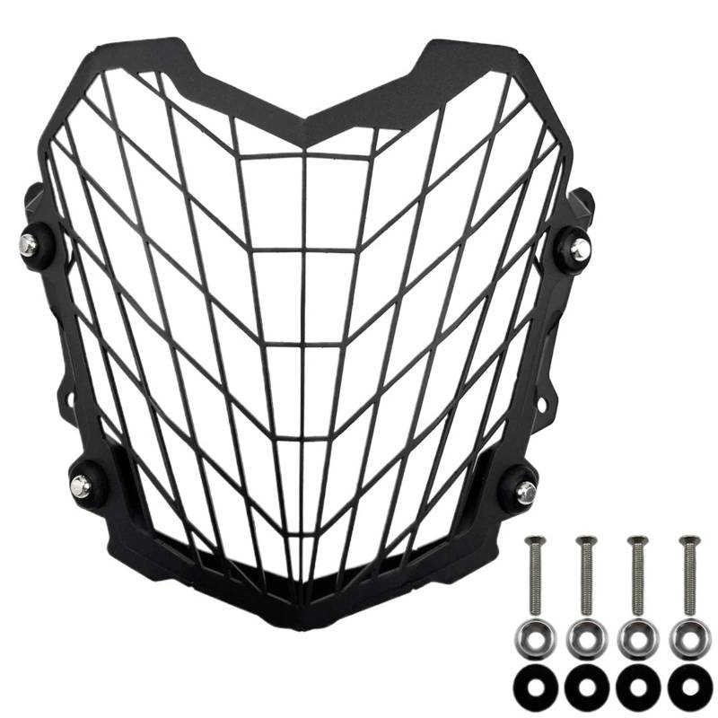 Scheinwerfer Lampe Abdeckung Motorrad-Frontscheinwerfer-Schutzabdeckung, dekorativ, nicht passend für Yamaha Tenere 700 T7 2019–2024, Tenere 700(MIXTER logo) von CQJJXKYC