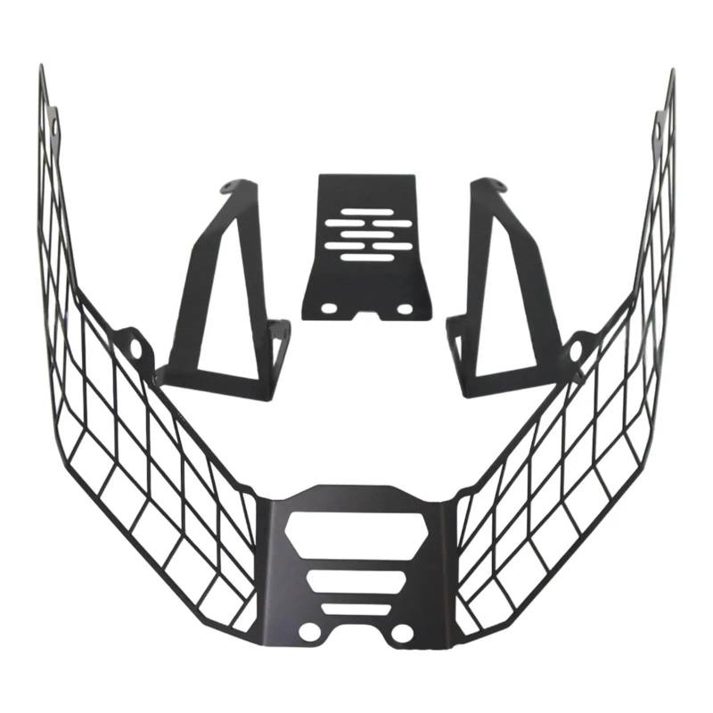 Scheinwerfer Lampe Abdeckung Motorrad-Scheinwerferschutzabdeckung, Mesh-Grillabdeckung, Scheinwerferschutzabdeckung, passend für 368G von CQJJXKYC