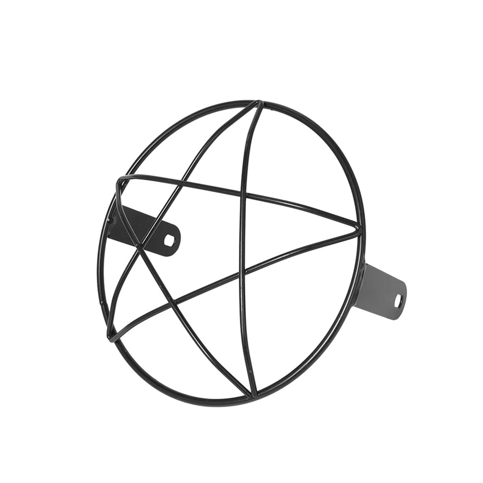 Scheinwerfer Lampe Abdeckung Scheinwerferschutzabdeckung aus Metall, Retro-Motorrad-Scheinwerfernetz-Lampenschirm, passend für Harley, passend für Triumph, passend für Honda(2) von CQJJXKYC