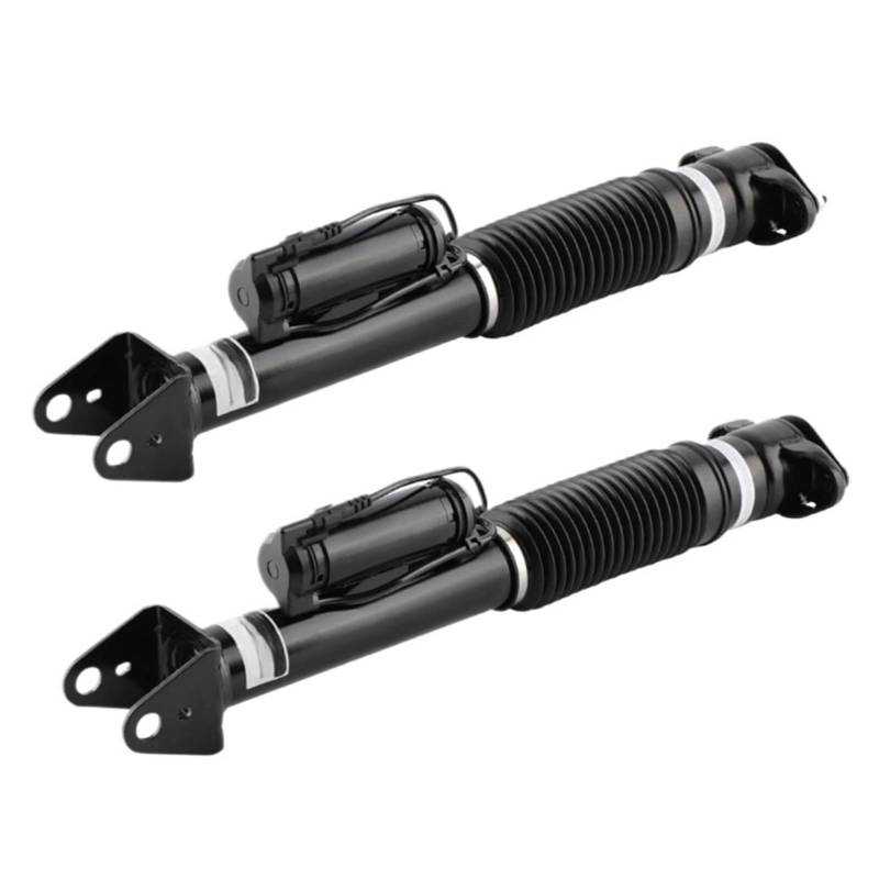 CQLJY 1663200500, A1663200500 1 Paar Luftfederung hinten Stoßdämpfer mit ADS Kompatibel for Mercedes-Benz GLS GLE GL ML Klasse W166 X166 2012-2019, Hinterradstreben von CQLJY