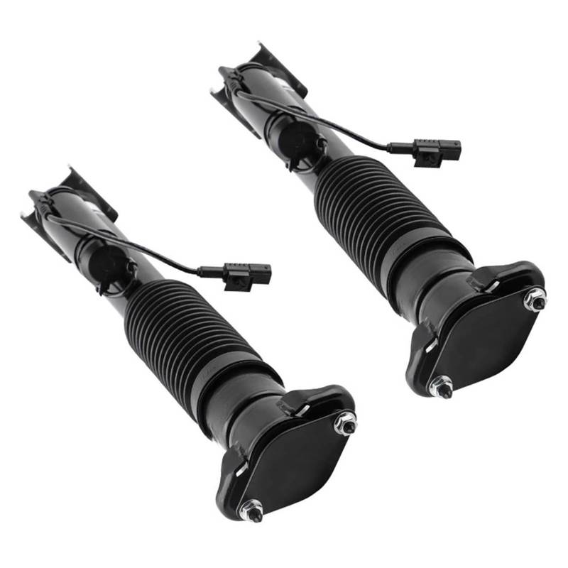 CQLJY 1663200930, A1663200930 1 Paar Luftfederung Stoßdämpfer hinten mit ADS Kompatibel for Mercedes-Benz GLS GLE GL ML Klasse W166 X166 2012-2019, Hinterradstreben von CQLJY