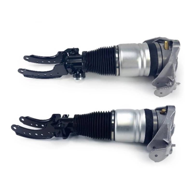 CQLJY 7L6616404, 7L6616404B 1 Paar Luftfederung Stoßdämpfer vorne Kompatibel for Audi Q7, Porsche Cayenne, VW Tourareg 2003-2010, Vordere Federbeine von CQLJY