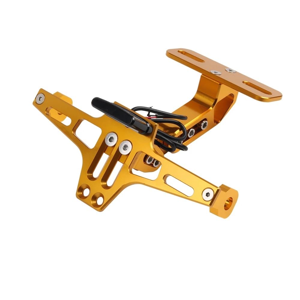 CQNEUDKPI Kennzeichenhalter für Motorrad Fender Eliminator Halterung Schwanz Zubehör Lizenzhalter für Y&AMA&ha WR250F WR426F WR450F WR250R X TTR250(3) von CQNEUDKPI