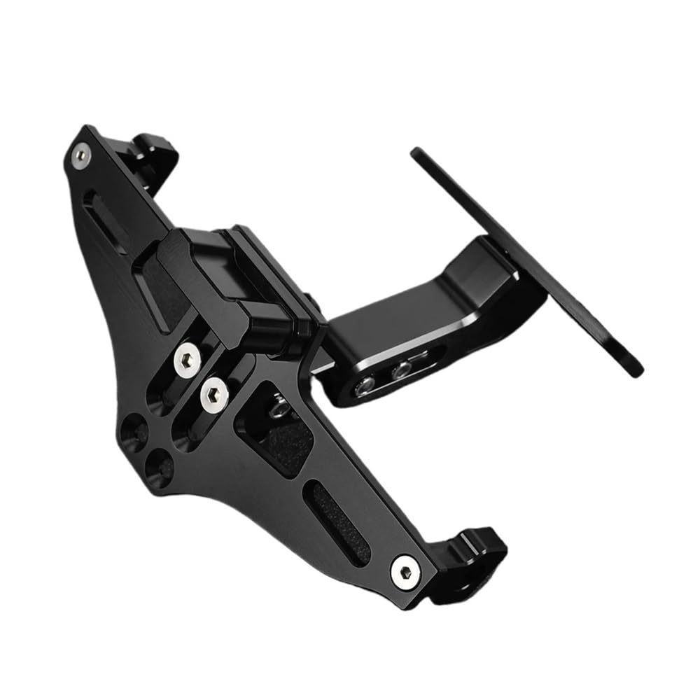 CQNEUDKPI Kennzeichenhalter für Motorrad für H & ON&da CB125F CB 125F 2014 2015 2016 2017 2018-2020 Verstellbarer Rahmen Motorradhalterung Winkel Nummernschild Lizenznummer (10) von CQNEUDKPI