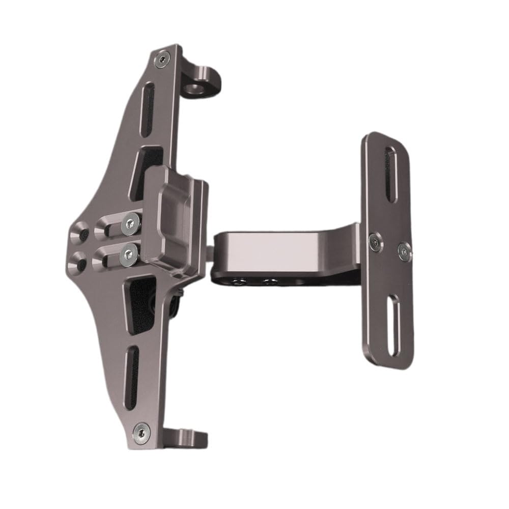 CQNEUDKPI Kennzeichenhalter für Motorrad für H & ON&da Integra 750 Dct Sport Hintere Halterung 2014 2015 2016 Motorrad verstellbar Kennzeichenhalter (14) von CQNEUDKPI