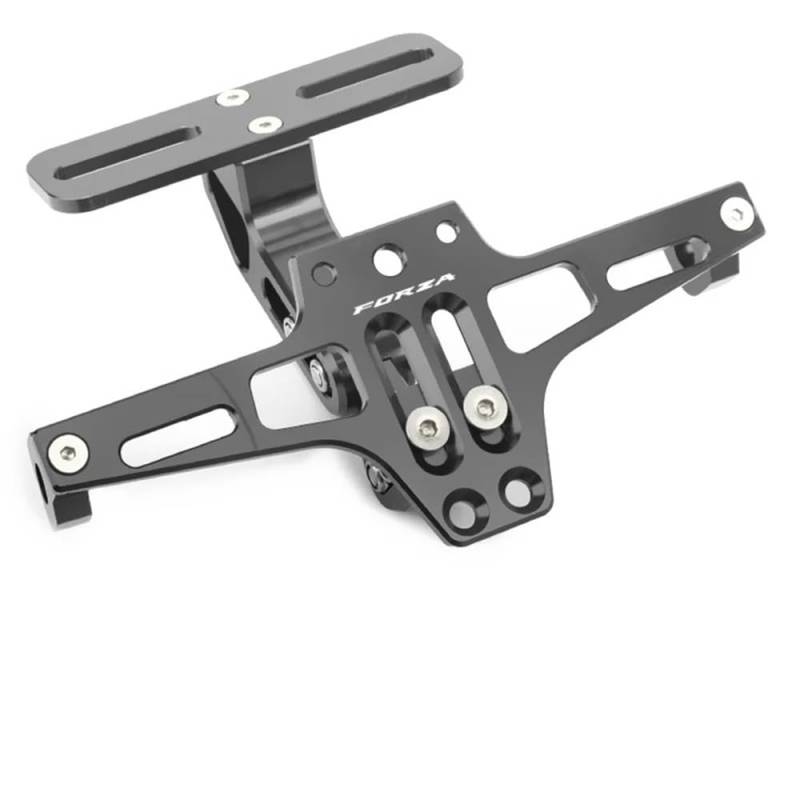 CQNEUDKPI Kennzeichenhalter für Motorrad für H & on&da Force 125 250 300 350 750 Zubehör für verstellbare Nummernschildhalterung für Motorrad (11) von CQNEUDKPI
