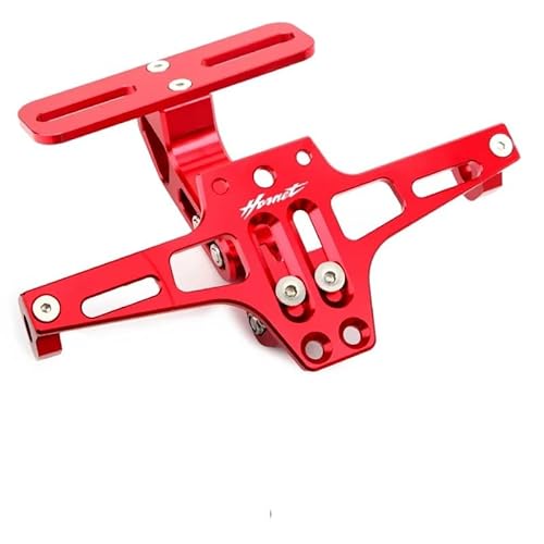CQNEUDKPI Kennzeichenhalter für Motorrad für H&on&da Hornet 900 600 CB600F CB 600F 1998-2014 Verstellbare Nummernschildhalterung hinten für Motorrad (9) von CQNEUDKPI