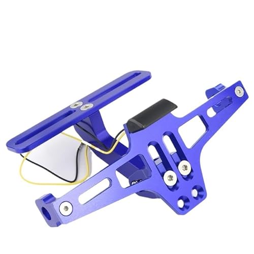 CQNEUDKPI Kennzeichenhalter für Motorrad für Y&AMA&HA XJ6 XJ6F XJ6N Diversion 2009-2014 Verstellbare Nummernschildhalterung hinten für Motorrad (7) von CQNEUDKPI