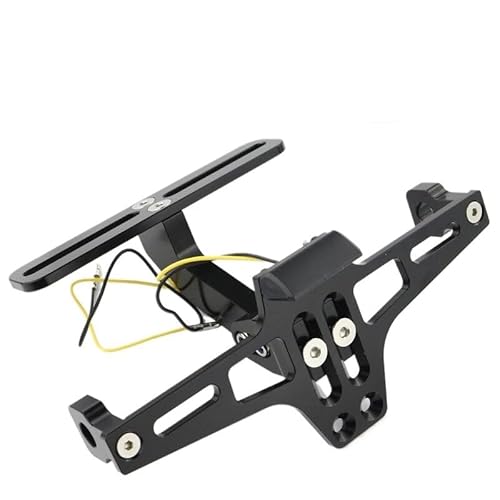 CQNEUDKPI Kennzeichenhalter für Motorrad für Y&AMA&HA XJ6 XJ6F XJ6N Diversion 2009-2014 Verstellbare Nummernschildhalterung hinten für Motorrad (9) von CQNEUDKPI