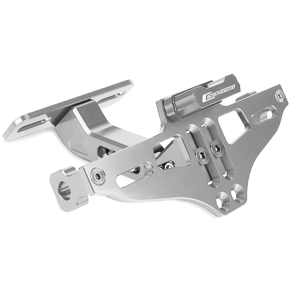 CQNEUDKPI Motorrad-Kennzeichenhalter für B & M&W C650SPORT C650 Sport 2015 2016 2017 2018 Motorradteile Kennzeichenhalter hinten ordentlich und hinten verstellbar mit(8) von CQNEUDKPI