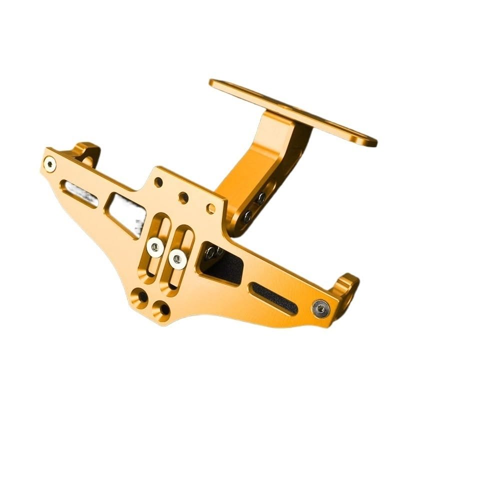 CQNEUDKPI Motorrad-Kennzeichenhalter für H&ON&DA VFR 400 700 750 800 1200 FR FH FV FI WI VTEC Verstellbarer Kennzeichenhalter für Motorrad mit (4) von CQNEUDKPI