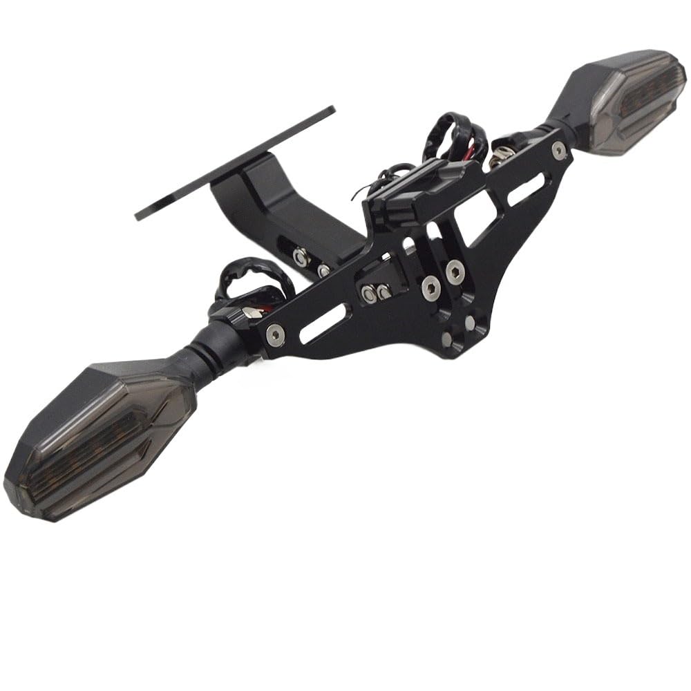 CQNEUDKPI Motorrad-Kennzeichenhalter für Su&zuki GSX 600F Katana GSX600F GSX750F GSX 600 750 F 1989-2007 Nummernschildhalter hinten verstellbar (51) von CQNEUDKPI