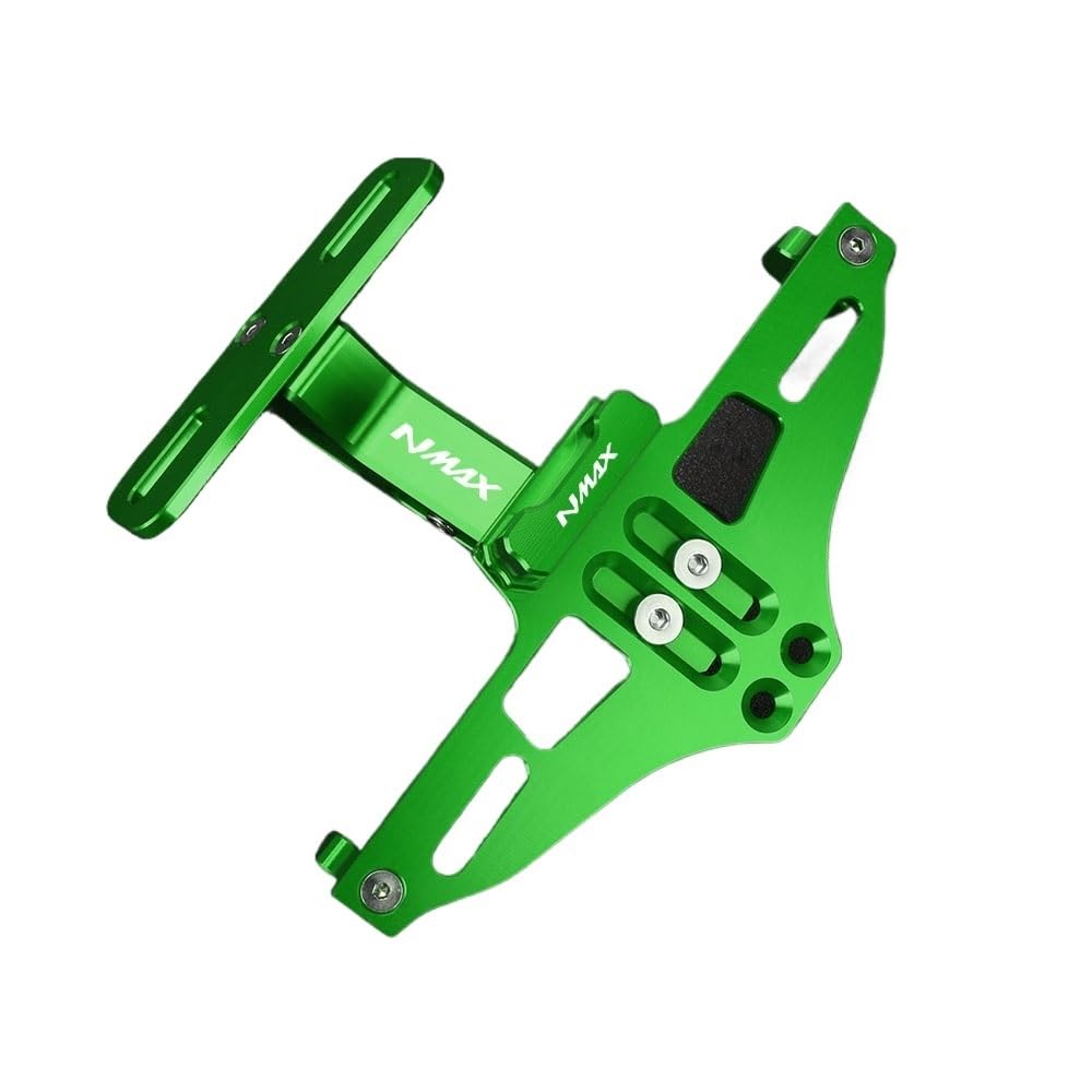 CQNEUDKPI Motorrad Kennzeichenhalter für Y&AMA&HA NMAX155 20-2023 NMAX125 NMAX 2020 2021 2022 Verstellbarer hinterer Kennzeichenhalter für Motorrad (11) von CQNEUDKPI