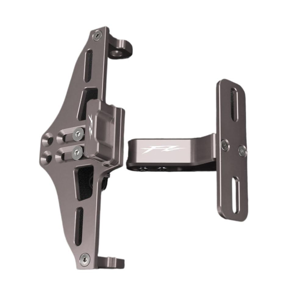 CQNEUDKPI Motorrad Kennzeichenhalter für Y&AMA&ha FZ 1 FZ 8 FZ6 FZ 25 FZ-07 FZ-09 FZ-10 FZ 6 2022 2023 Motorrad Tail Tidy verstellbar Kennzeichenhalter mit(19) von CQNEUDKPI