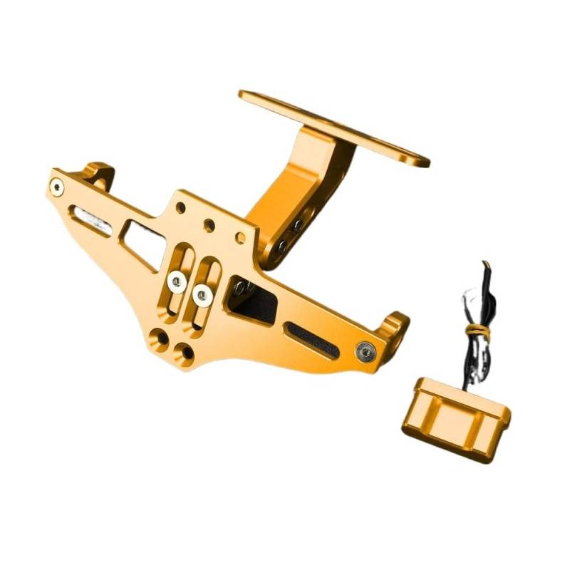 CQNEUDKPI Motorrad Kennzeichenhalter für Y&AMA&ha FZ 1 FZ 8 FZ6 FZ 25 FZ-07 FZ-09 FZ-10 FZ 6 2022 2023 Motorrad Tail Tidy verstellbar Kennzeichenhalter mit(69) von CQNEUDKPI