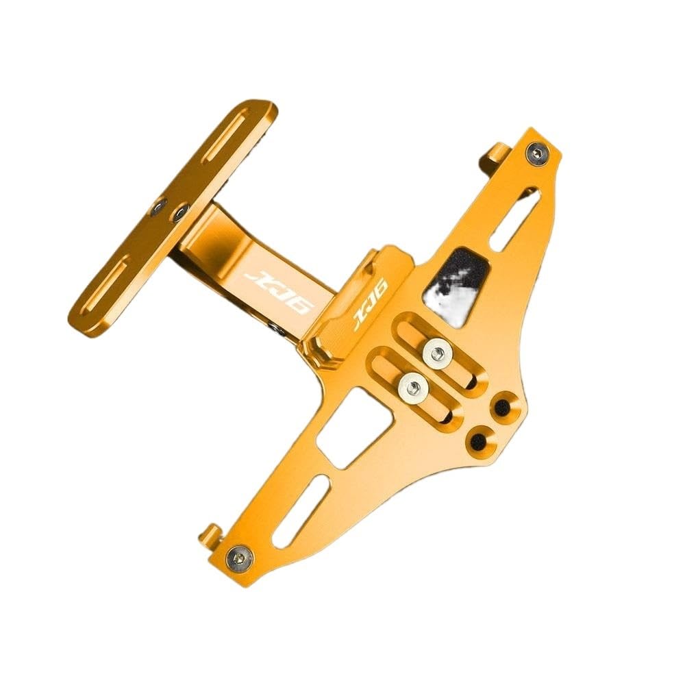 CQNEUDKPI Motorrad-Kennzeichenhalter für Y&ama&ha XJ6 XJ6F XJ6N Diversion 2009-2014 2015, verstellbarer Kennzeichenhalter für Motorrad (3) von CQNEUDKPI