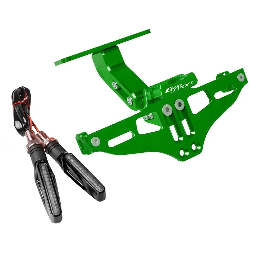CQNEUDKPI Motorrad-Kennzeichenhalter hinten verstellbar für Motorrad mit für B&M&W C600Sport C600 Sport 2011 2012-2015(5) von CQNEUDKPI