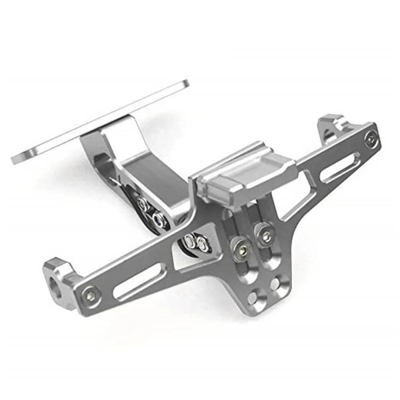 Motorrad-Kennzeichenhalter für Nummernschild, hinten, gut verstaut, für Kotflügelentferner, verstellbar, Universal, für H&ON&DA CBR 125R für RC125 200 250 390(8) von CQNEUDKPI