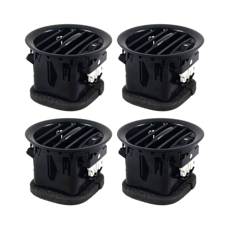 AC Lüftungsgitter FÜR OPEL FÜR Vauxhall FÜR ADAM FÜR Corsa D - 2201099 13417363 4X INNEN AIR Vent DÜSE/Gitter Auto Lüftungsgitter von CQRBNE