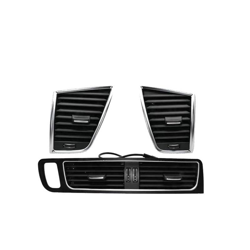 AC Lüftungsgitter Für Q5 2009-2017 8R1820901 8R1820902 8R1820951C Front Klimaanlage Outlet Center Armlehne Auto Air Vent Montage Auto Lüftungsgitter(A Set 3pieces) von CQRBNE