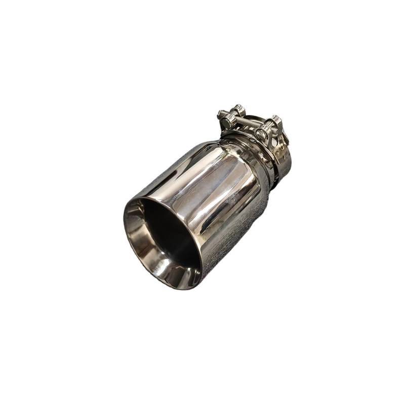 Auspuffblende 1 Stück Auspuff Schalldämpfer Spitze Edelstahl Abschrägung Für Rand Auto Endrohr Dekoration Auspuffrohr Einlass Endrohr(63mm In-76mm Out) von CQRBNE