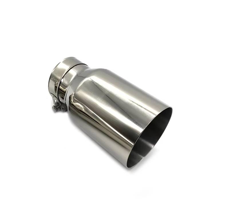 Auspuffblende 1 Stück Universal-Auspuffanlage Endrohr Auto Auspuffrohr Einzelne Gerade Schalldämpferspitze Für Mitsubishi Endrohr(ID 51mm-OD 101mm) von CQRBNE