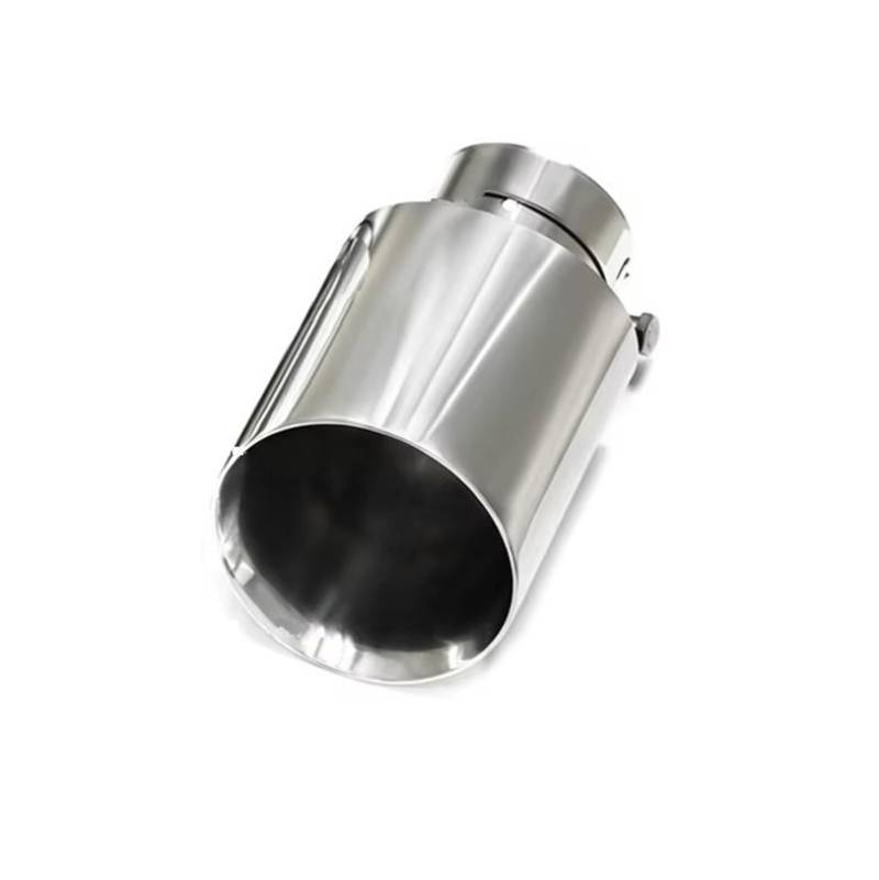 Auspuffblende 1 Stück Universal-Auspuffspitze Auspuff Schalldämpfer Spitze Endrohr Schräge Kundenspezifische Größe Auto Auspuffspitze Endrohr(ID63MM OD101MM) von CQRBNE