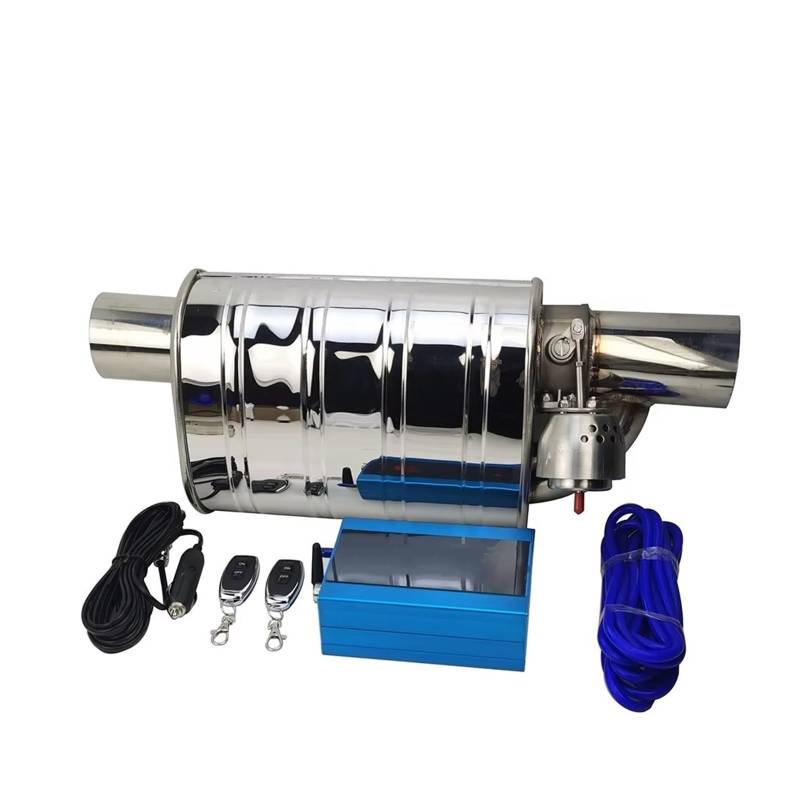 Auspuffblende Auto-Auspuffanlage Vakuum-Ventilsteuerung Auspuffrohr-Kit Variabler Schalldämpfer Universal 51 63 76 Mm Fernbedienung Endrohr(LEFT 51MM C) von CQRBNE