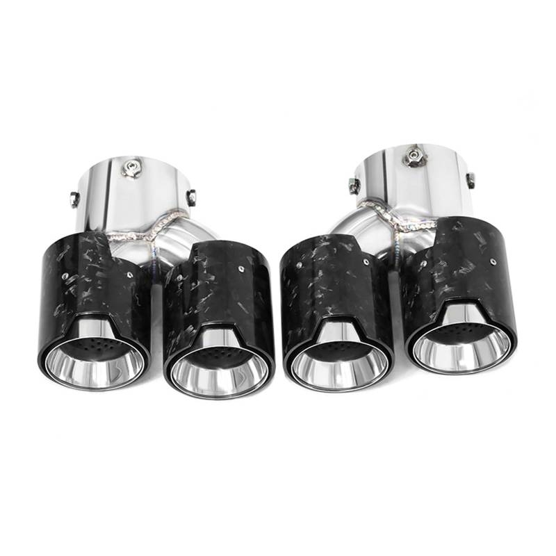Auspuffblende Für 2021 2022 2023 G23 M440i G20 G21 M340i G42 M240i Quad Carbon Fiber Auspuff System Schalldämpfer Spitze Endrohr Endrohr(Carbon Fiber D) von CQRBNE