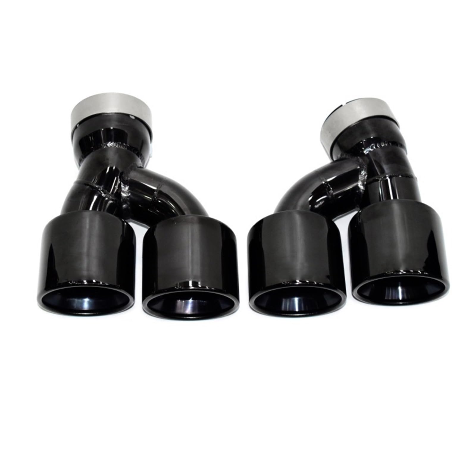 Auspuffblende Für 5 Series 2018-2023 Endrohr G30 G31 Auspuffrohr Modifikation Quad Carbon Fiber Schalldämpfer Spitze Auspuffkopf Endrohr(A) von CQRBNE