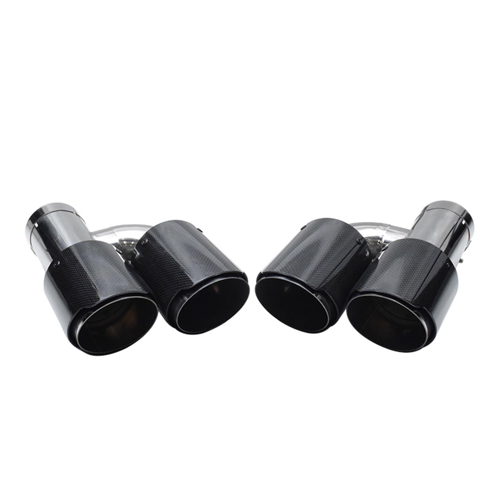 Auspuffblende Für A3 A4 A5 A6 A7 A8 Up S3 S4 S5 S6 S7 S8 SQ3 SQ5 Design Schalldämpferspitze 60mm Endrohr Quad Auspuffrohr Endrohr(D) von CQRBNE