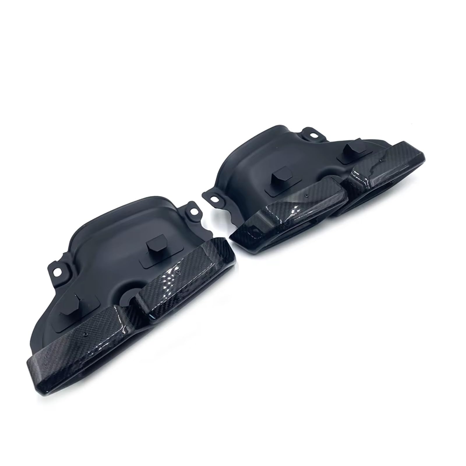 Auspuffblende Für Benz W222 W212 W205 W204 S65 S63 E63 Für GLE Für GLC/C-Klasse 1 Paar Carbon Fiber Auspuff Schalldämpfer Tipps Rohr Endrohr(Matt) von CQRBNE