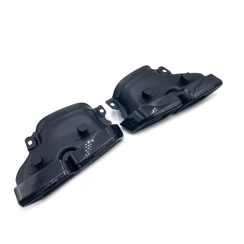 Auspuffblende Für Benz W222 W212 W205 W204 S65 S63 E63 Für GLE Für GLC/C-Klasse 1 Paar Carbon Fiber Auspuff Schalldämpfer Tipps Rohr Endrohr(Matt) von CQRBNE
