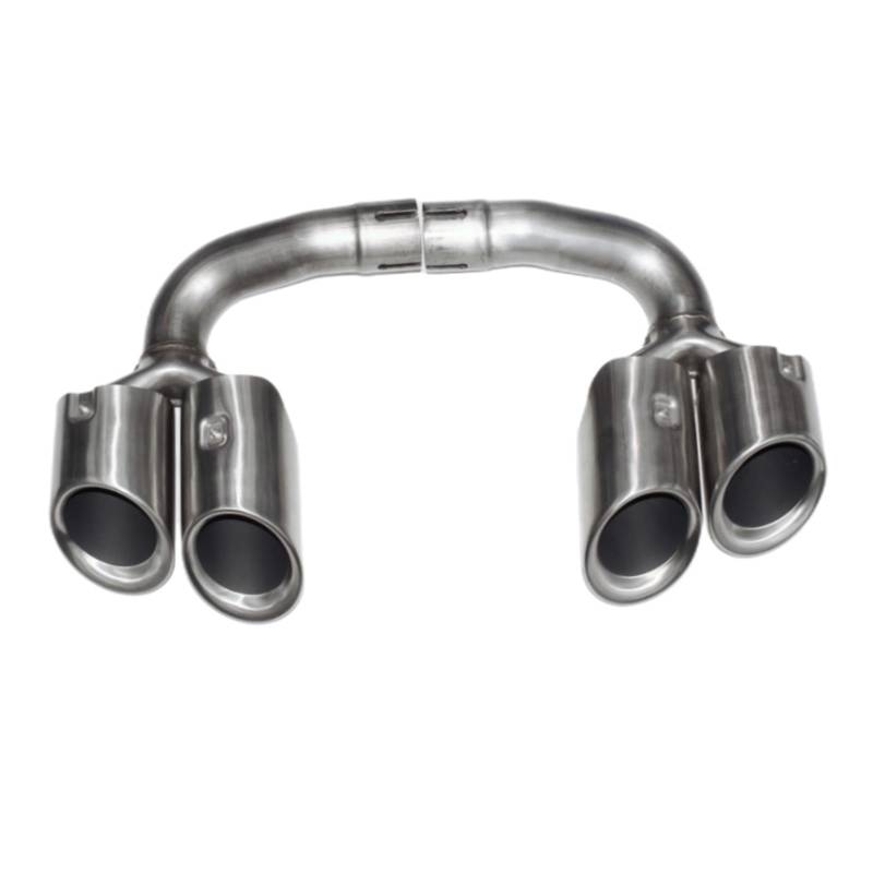 Auspuffblende Für Cayenne Endrohr 18-24 Auspuffrohr Modifikation Für GTS Schalldämpfer Turbo Spitze Auspuff Kopf Edelstahl Endrohr(A) von CQRBNE