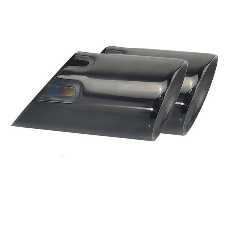 Auspuffblende Für F20 F21 M135 F22 F23 M235i M240i F30 F31 335i 340i F34 GT F32 F33 435i 440i 2 Stück Auspuffblenden Endrohr(Schwarz) von CQRBNE