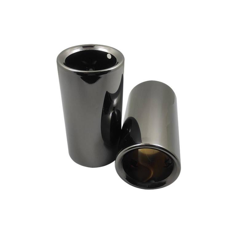 Auspuffblende Für F30 2013-2018 E90 E92 3er GT325i 328i 320i Spitzen Abdeckung Dekoration Auspuffrohr Auspuff Schalldämpfer Spitzen Endrohr(Titanium Black) von CQRBNE