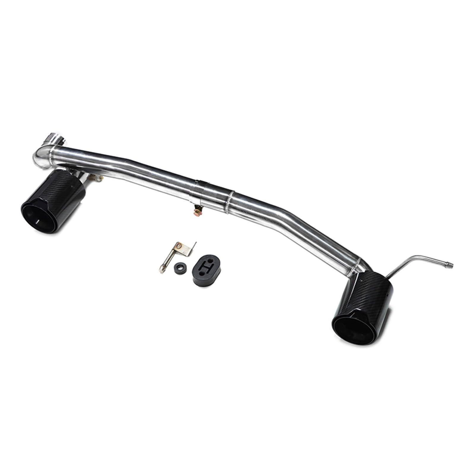 Auspuffblende Für F32 F33 4er 2017-2019 Carbon Fiber Auspuffanlage Düse Endrohr Schalldämpfer Tipps Dual Auto Auspuffspitze Endrohr(C F D 48mm) von CQRBNE