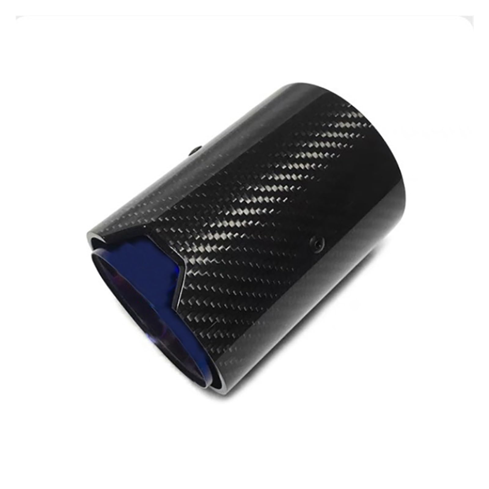 Auspuffblende Für F87 F80 F82 F83 F90 Muffeldüsen Tails M2 M3 M4 M5 M6 Carbon Auspuffblenden 1 Stück Endrohr(Bluing 60mm-93mm) von CQRBNE